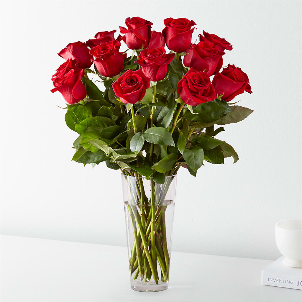 Long Stem Red Rose Bouquet – Fantasy Decorations And Flower Shop, Hawthorne CA