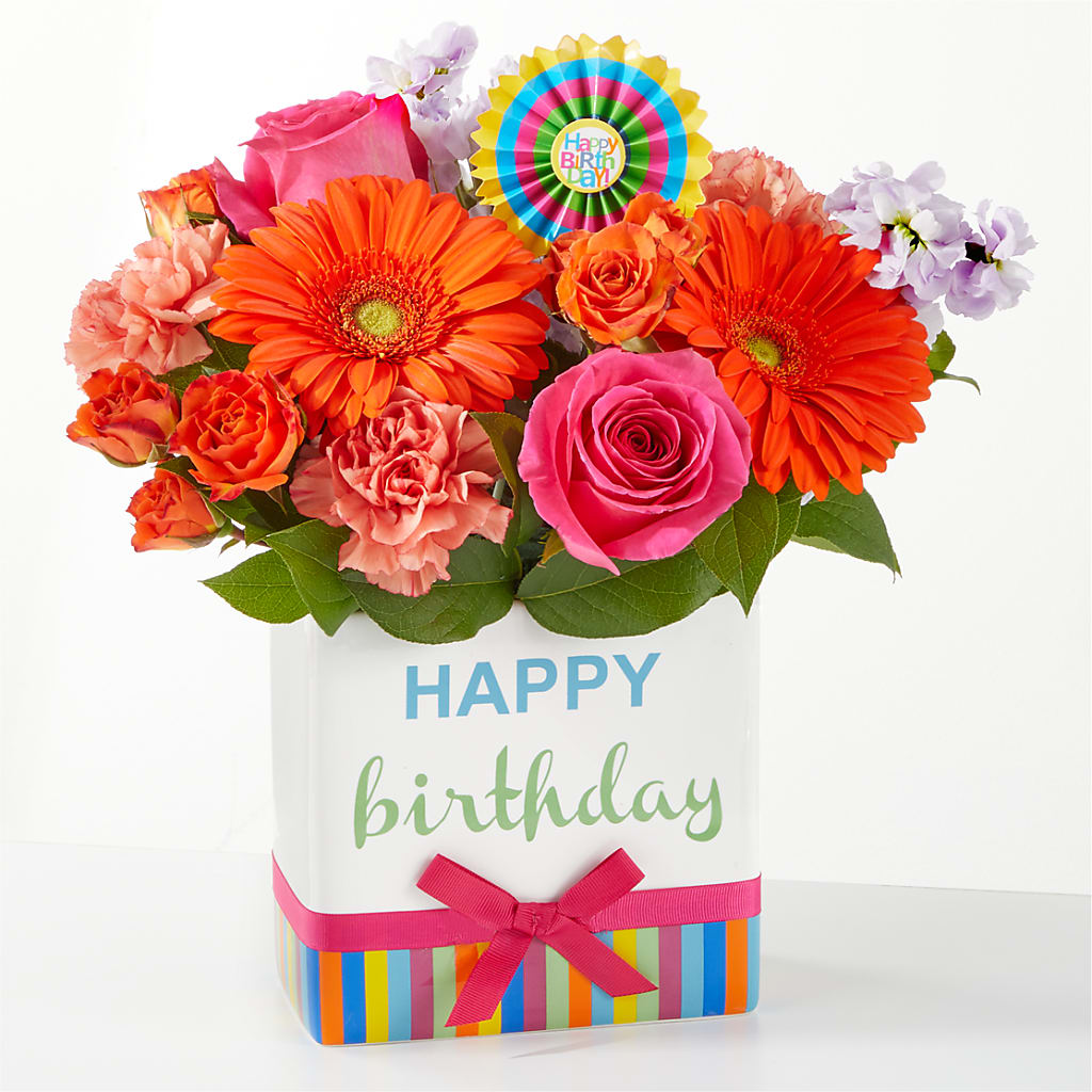 Birthday Surprise Bouquet – Fantasy Decorations And Flower Shop, Hawthorne CA