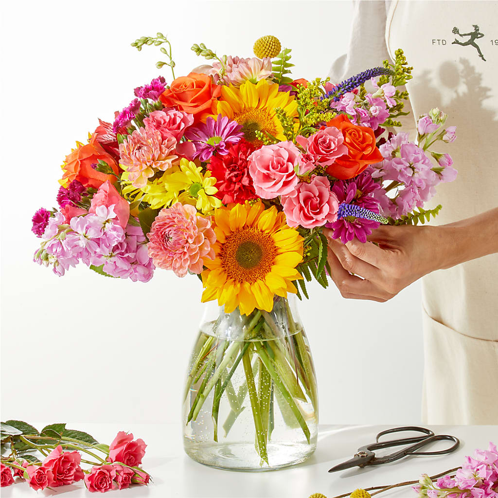Cue the Confetti - A Florist Original – Fantasy Decorations And Flower Shop, Hawthorne CA