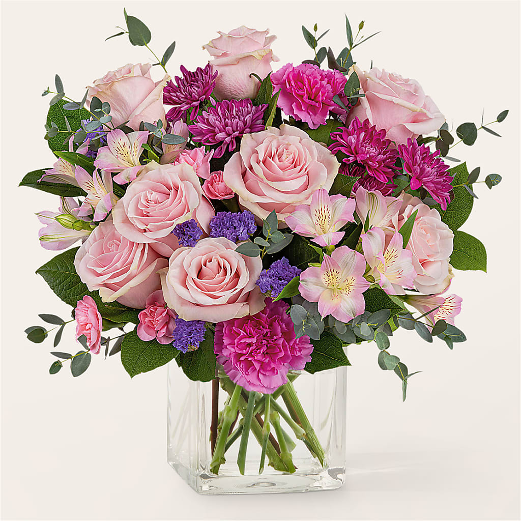 Rosy Radiance Bouquet – Fantasy Decorations And Flower Shop, Hawthorne CA