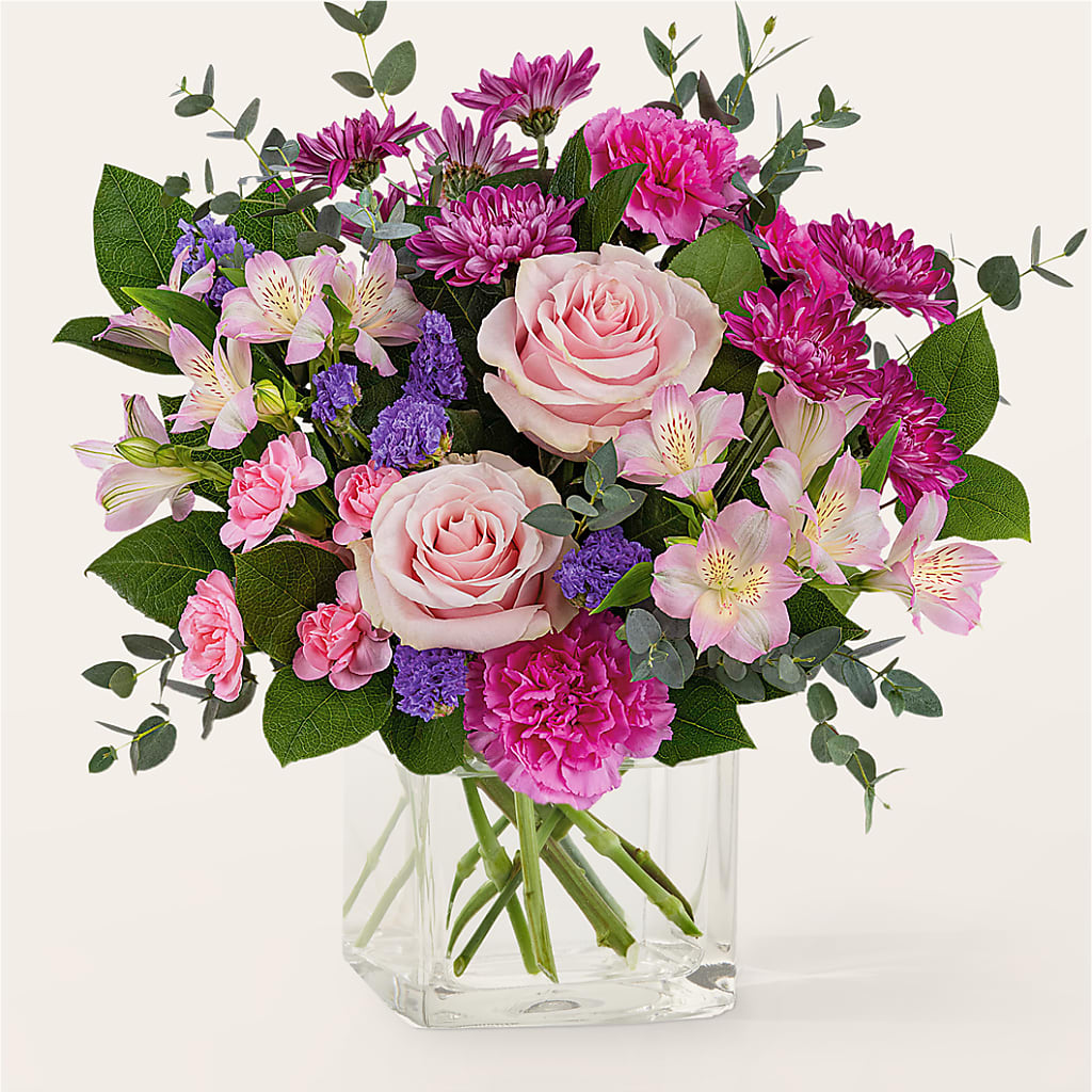 Rosy Radiance Bouquet – Fantasy Decorations And Flower Shop, Hawthorne CA