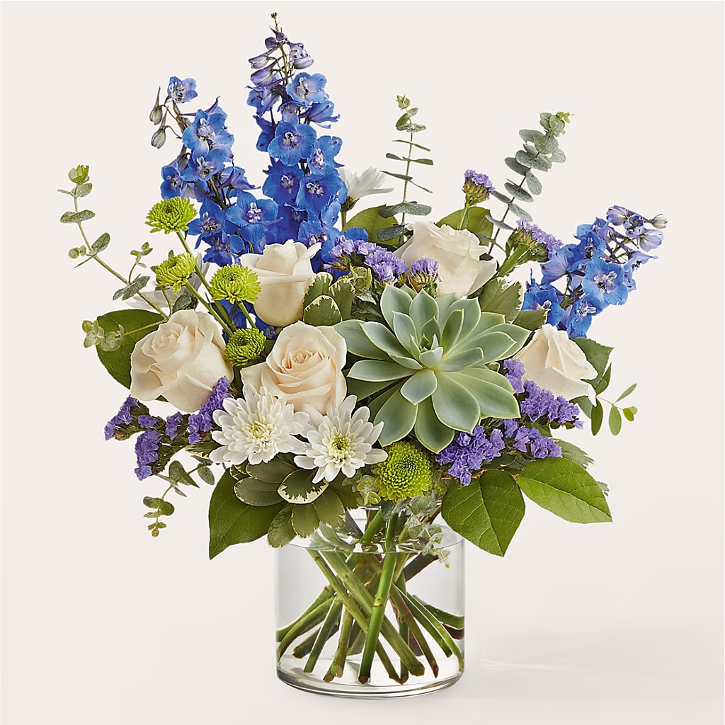 Cerulean Waves Bouquet – Fantasy Decorations And Flower Shop, Hawthorne CA