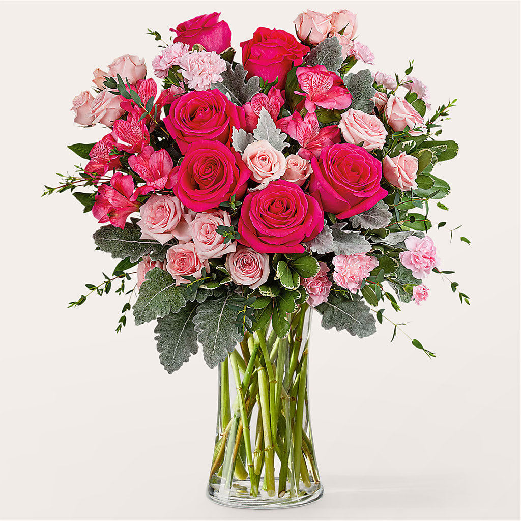 Tickled Pink Bouquet – Fantasy Decorations And Flower Shop, Hawthorne CA