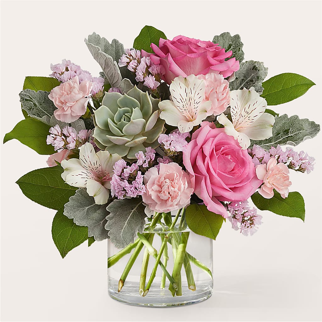 Dusty Rose Bouquet – Fantasy Decorations And Flower Shop, Hawthorne CA