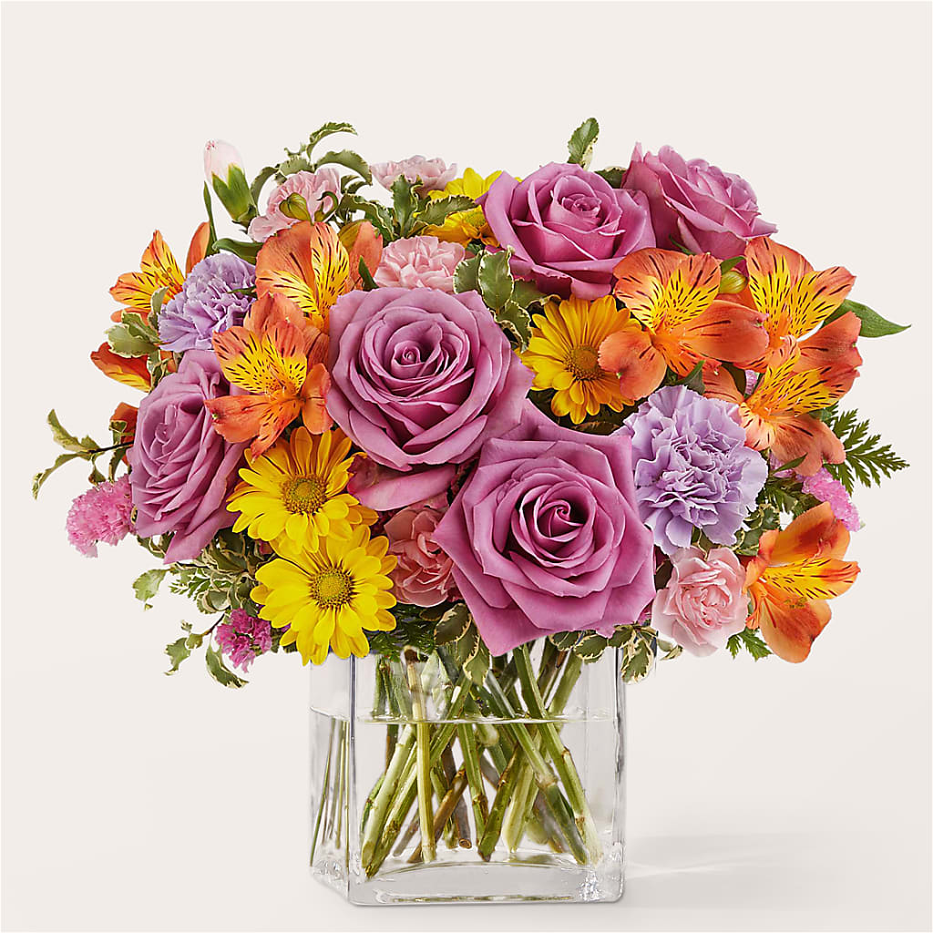 Shades of Happiness Bouquet – Fantasy Decorations And Flower Shop, Hawthorne CA