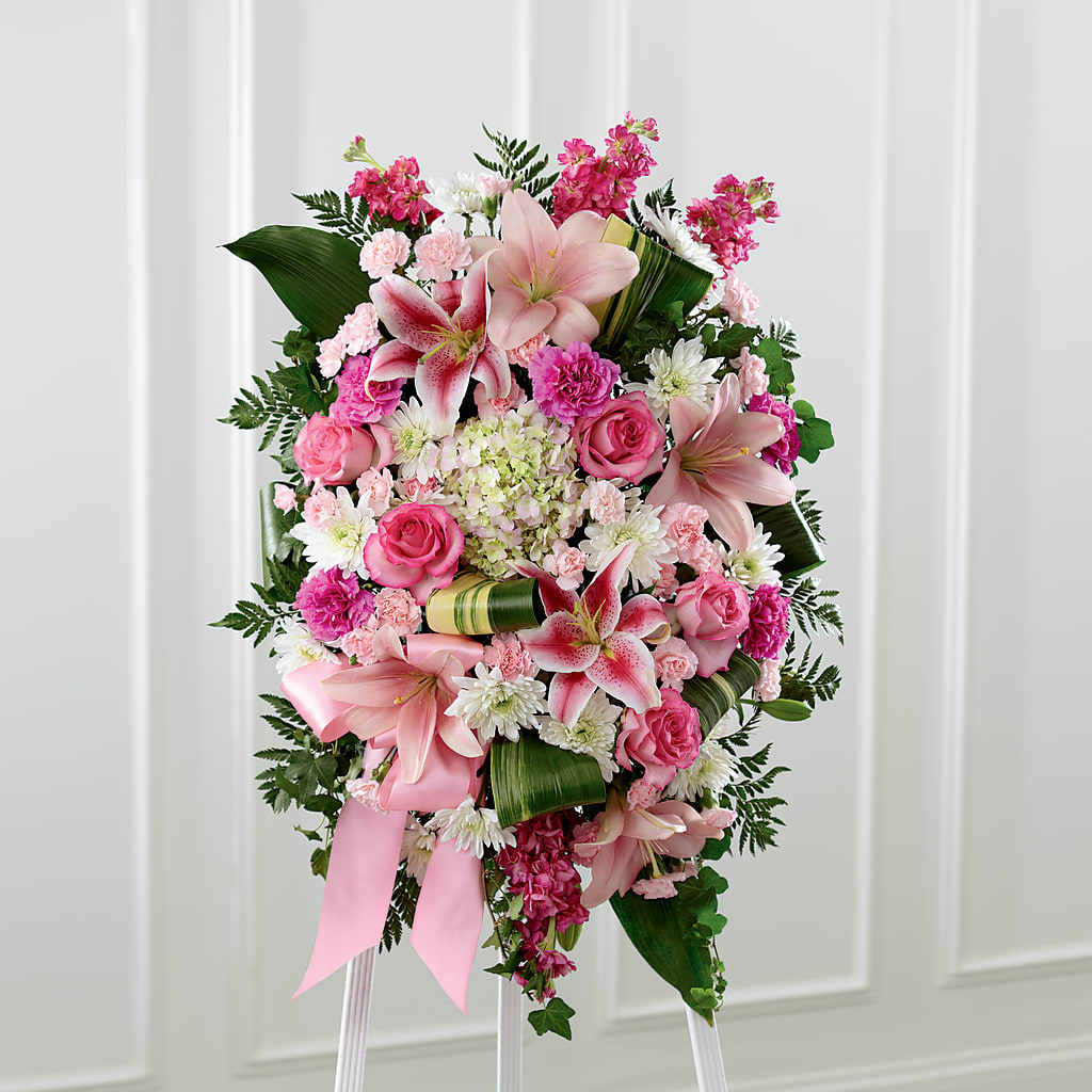 Comforting Standing Spray – Fantasy Decorations And Flower Shop, Hawthorne CA