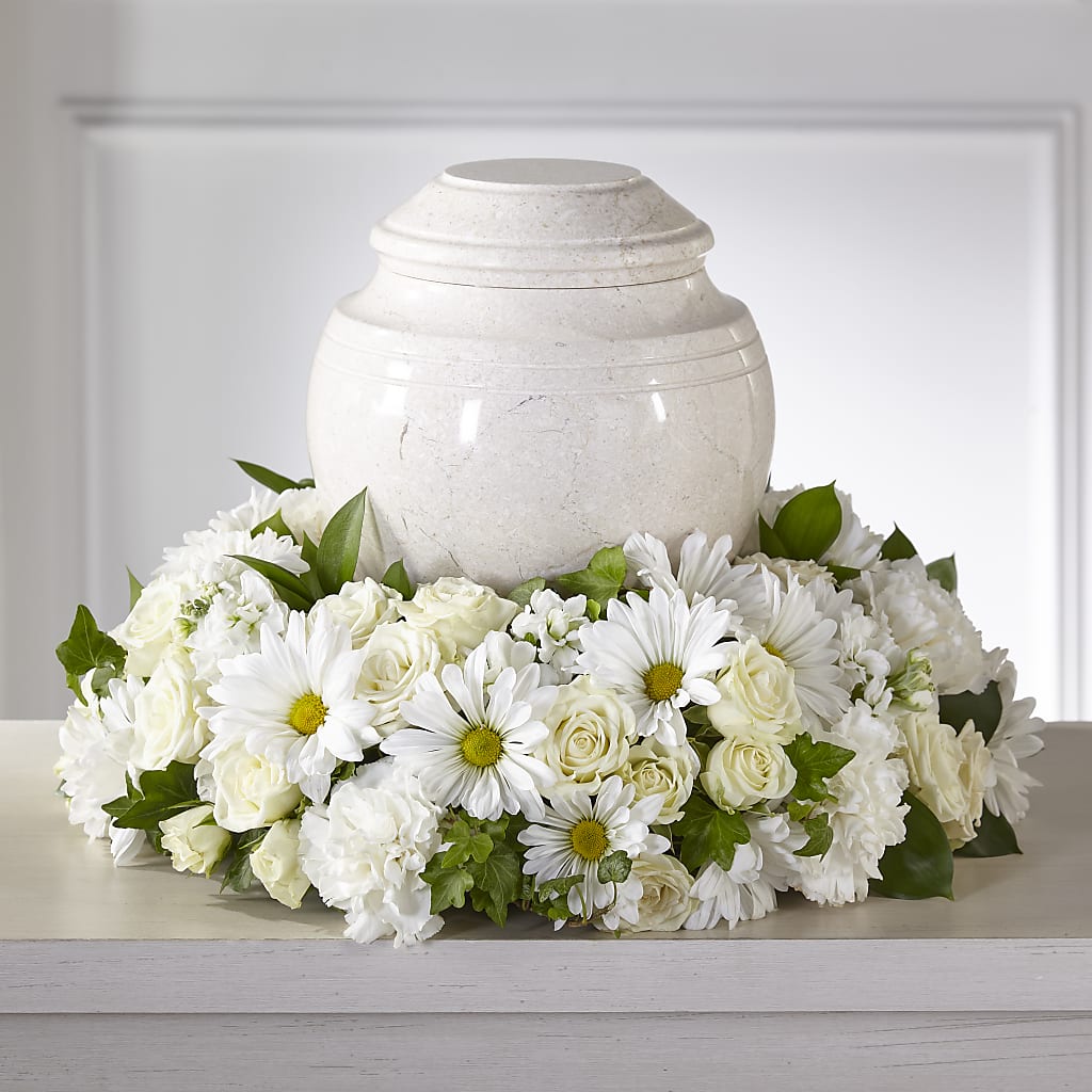 Ivory Gardens Cremation Adornment – Fantasy Decorations And Flower Shop, Hawthorne CA
