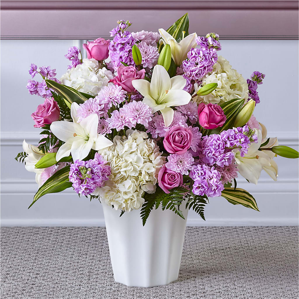 Heaven Sent Floor Basket – Fantasy Decorations And Flower Shop, Hawthorne CA