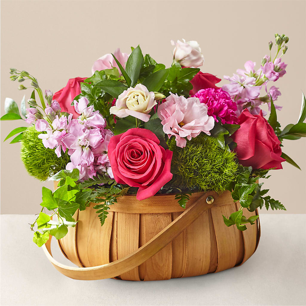 Radiance in Bloom Basket – Fantasy Decorations And Flower Shop, Hawthorne CA