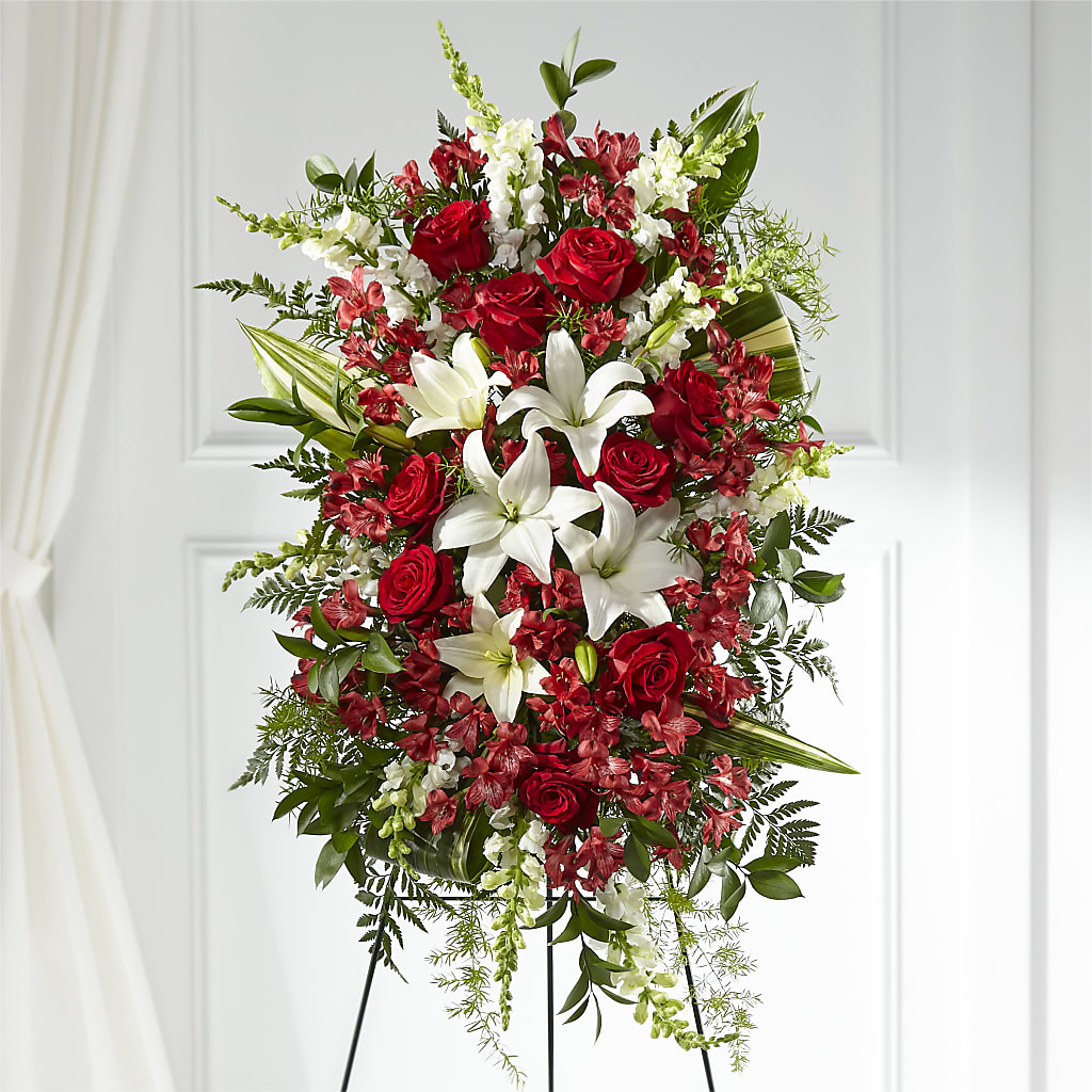 Everlasting Memory Standing Spray – Fantasy Decorations And Flower Shop, Hawthorne CA