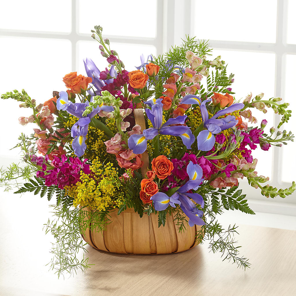 Garden of Life Basket – Fantasy Decorations And Flower Shop, Hawthorne CA