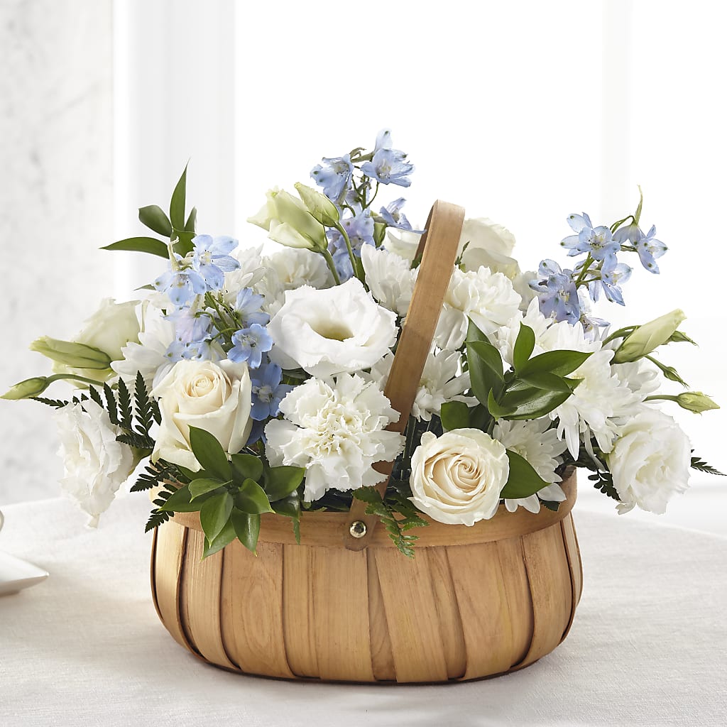 Sincerely Heartfelt Basket – Fantasy Decorations And Flower Shop, Hawthorne CA