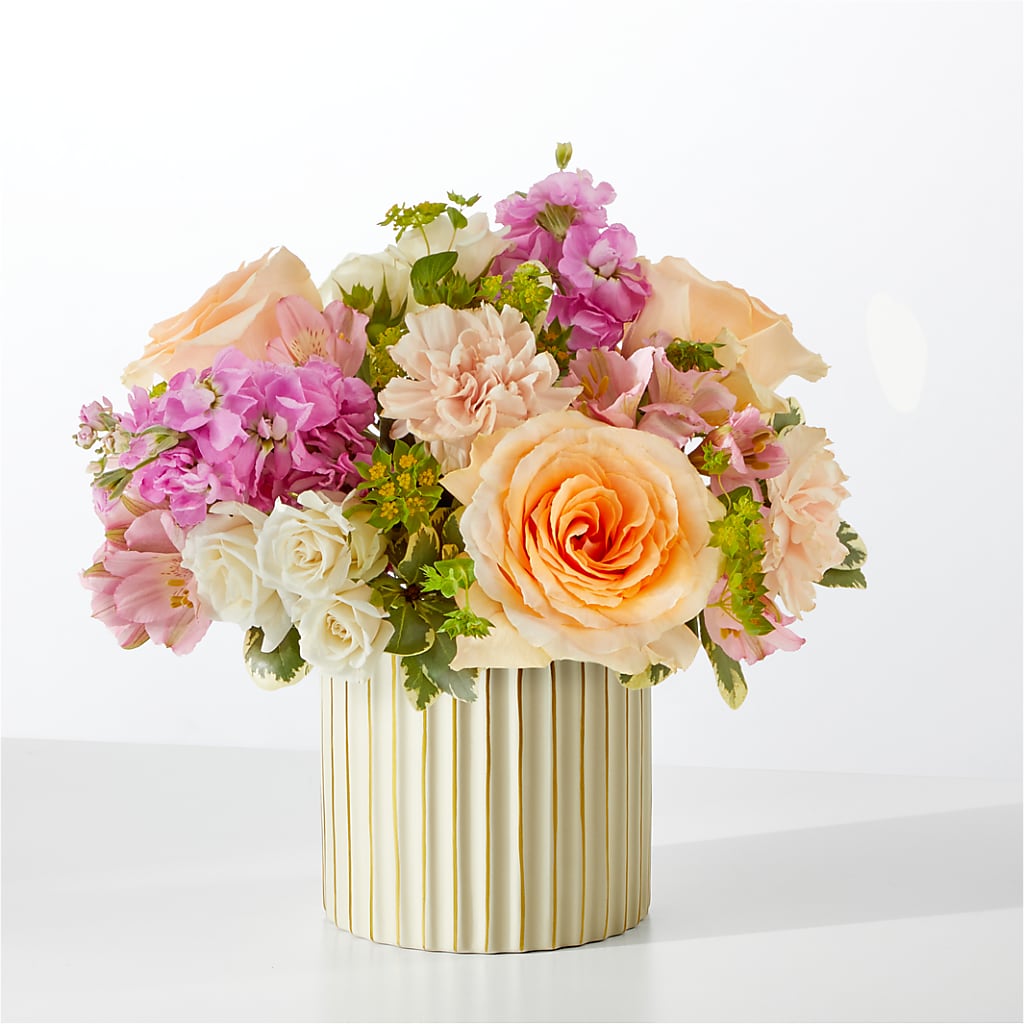 Paradise Bouquet with Ivory Vase – Fantasy Decorations And Flower Shop, Hawthorne CA