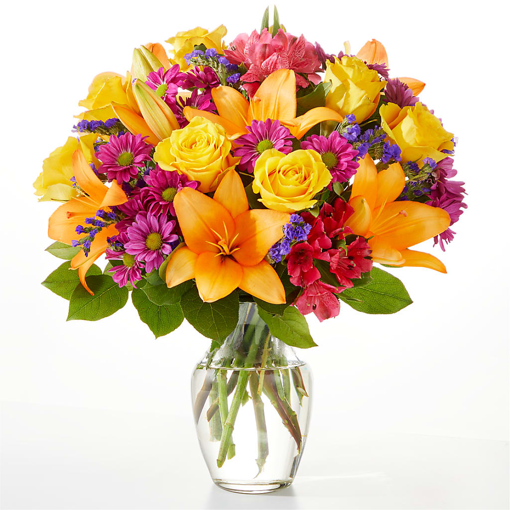 Colorful Visions Bouquet – Fantasy Decorations And Flower Shop, Hawthorne CA