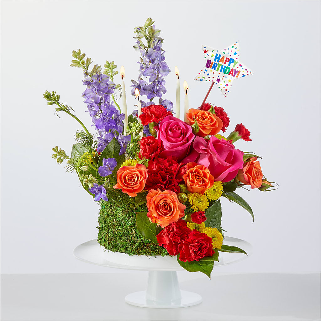 Best Year Yet Floral Cake – Fantasy Decorations And Flower Shop, Hawthorne CA