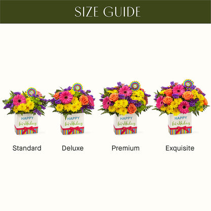 Birthday Brights Bouquet –  Fantasy Decorations And Flower Shop, Hawthorne CA