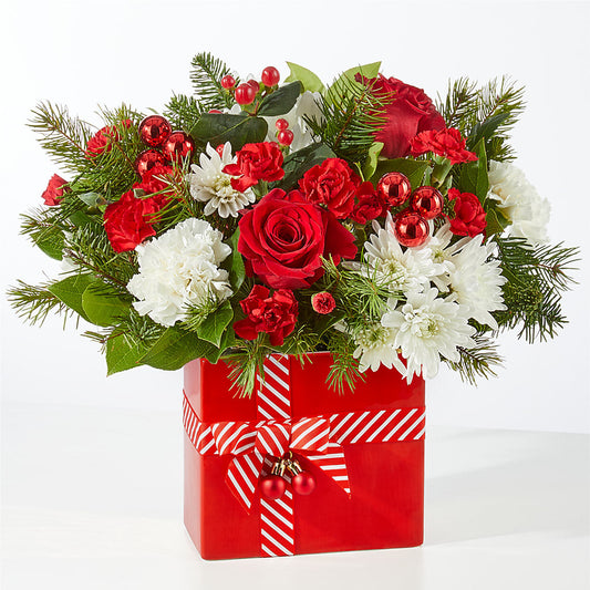 Presents Under the Tree Bouquet –  Fantasy Decorations And Flower Shop, Hawthorne CA