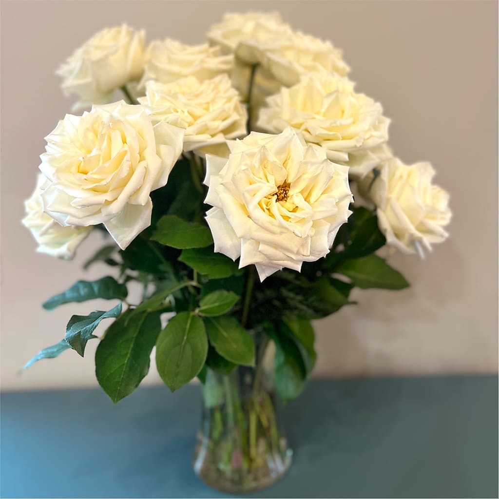 Long Stem Yellow Rose Bouquet –  Fantasy Decorations And Flower Shop, Hawthorne CA
