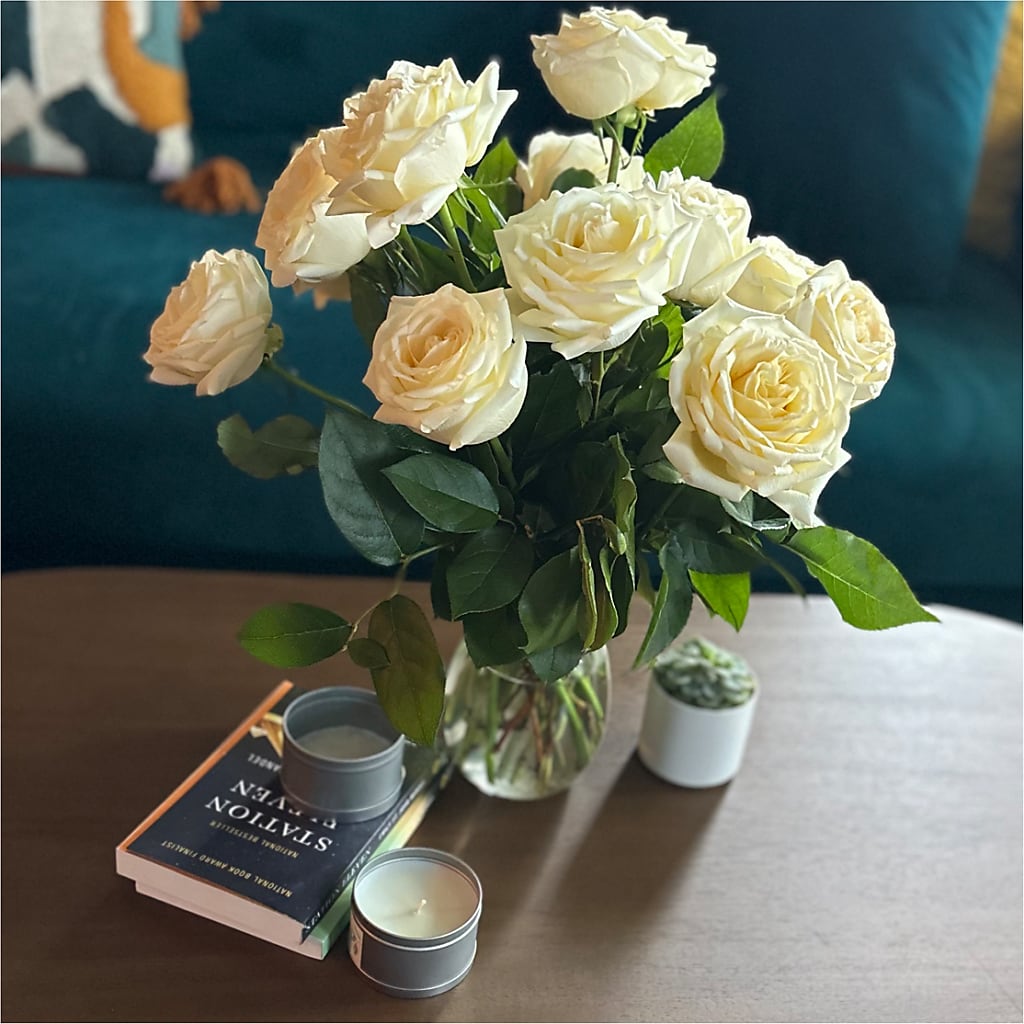Long Stem Yellow Rose Bouquet –  Fantasy Decorations And Flower Shop, Hawthorne CA