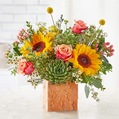 Sunflower Season Bouquet –  Fantasy Decorations And Flower Shop, Hawthorne CA