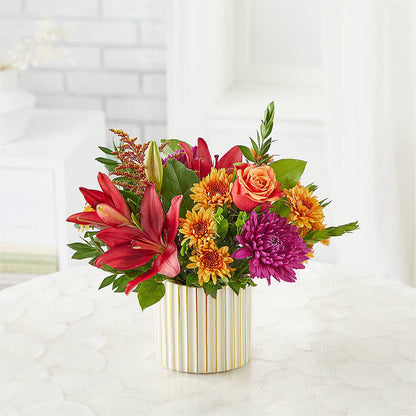 Burgundy Landscape Bouquet –  Fantasy Decorations And Flower Shop, Hawthorne CA