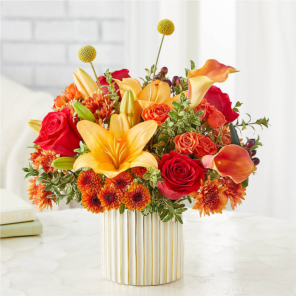 Scarlet Skies Bouquet –  Fantasy Decorations And Flower Shop, Hawthorne CA