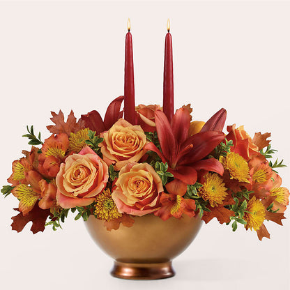 Harvest Table Centerpiece –  Fantasy Decorations And Flower Shop, Hawthorne CA
