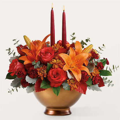 Fruits of Fall Centerpiece –  Fantasy Decorations And Flower Shop, Hawthorne CA
