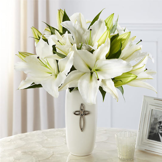 Faithful Blessings Bouquet –  Fantasy Decorations And Flower Shop, Hawthorne CA