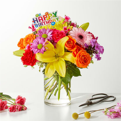 Cue the Confetti - A Florist Original –  Fantasy Decorations And Flower Shop, Hawthorne CA