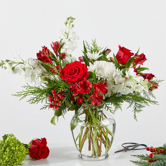 Merry Moment Bouquet – A Florist Original –  Fantasy Decorations And Flower Shop, Hawthorne CA