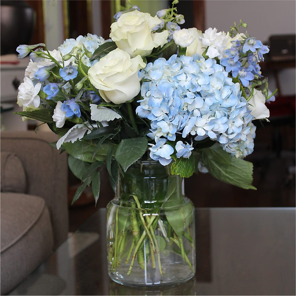Clear Skies Bouquet –  Fantasy Decorations And Flower Shop, Hawthorne CA