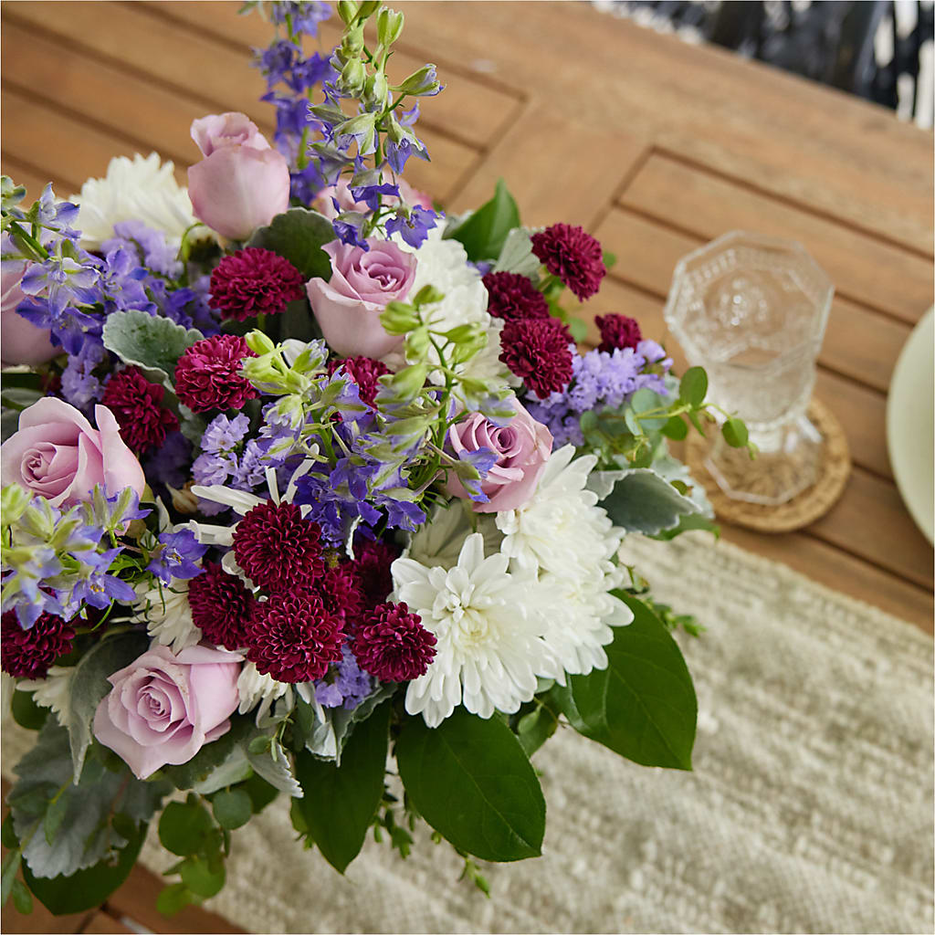 Violet Frost Bouquet –  Fantasy Decorations And Flower Shop, Hawthorne CA