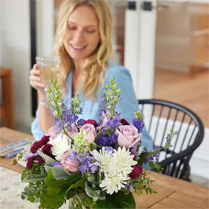 Violet Frost Bouquet –  Fantasy Decorations And Flower Shop, Hawthorne CA