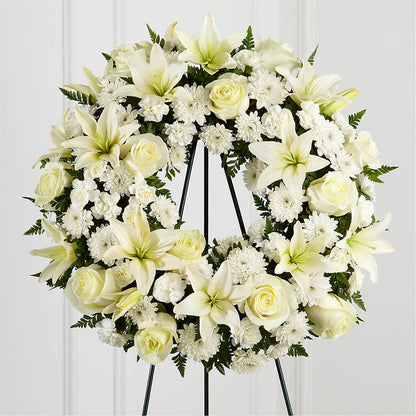 Treasured Tribute Wreath –  Fantasy Decorations And Flower Shop, Hawthorne CA