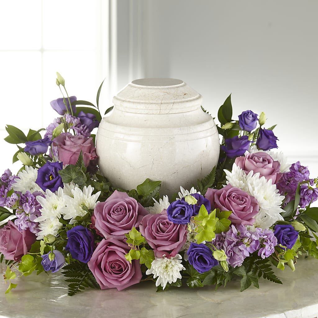 Blooming Sympathy Cremation Adornment –  Fantasy Decorations And Flower Shop, Hawthorne CA