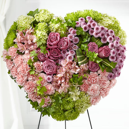 Heartwarming Standing Heart –  Fantasy Decorations And Flower Shop, Hawthorne CA