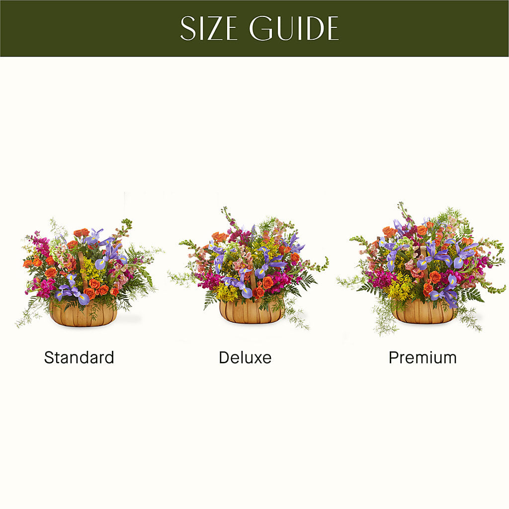 Garden of Life Basket –  Fantasy Decorations And Flower Shop, Hawthorne CA