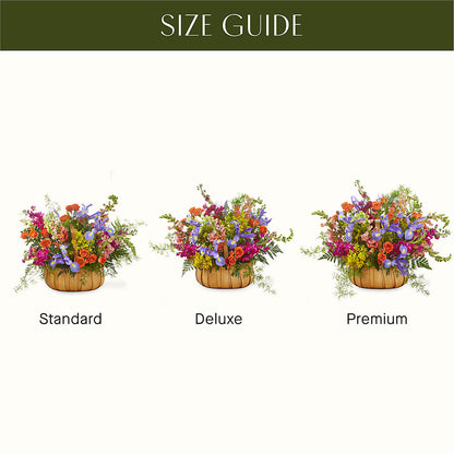 Garden of Life Basket –  Fantasy Decorations And Flower Shop, Hawthorne CA
