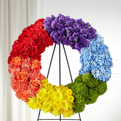 Circle of Love Wreath –  Fantasy Decorations And Flower Shop, Hawthorne CA