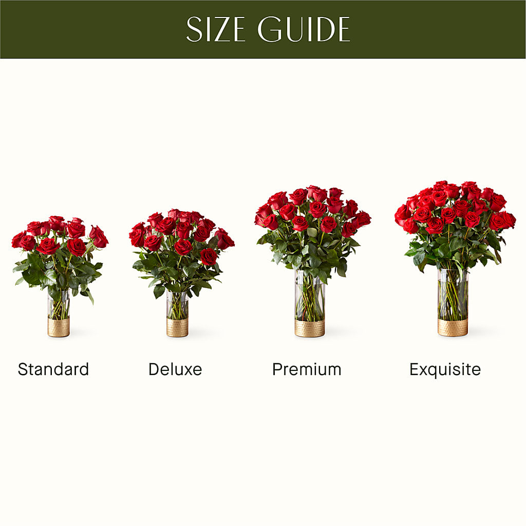 Classic Love Red Rose Bouquet –  Fantasy Decorations And Flower Shop, Hawthorne CA