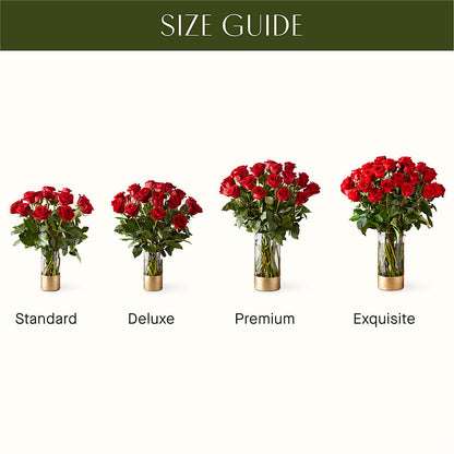Classic Love Red Rose Bouquet –  Fantasy Decorations And Flower Shop, Hawthorne CA