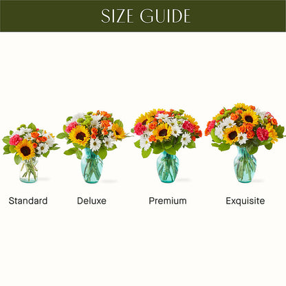 Sun-drenched Blooms Bouquet –  Fantasy Decorations And Flower Shop, Hawthorne CA