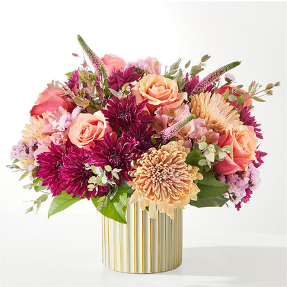 Berry Cobbler Bouquet with Ivory Vase –  Fantasy Decorations And Flower Shop, Hawthorne CA