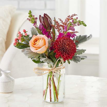 Moody Hues Bouquet –  Fantasy Decorations And Flower Shop, Hawthorne CA