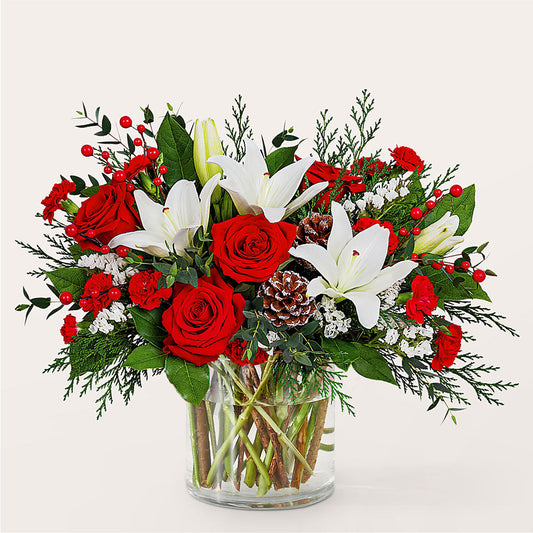 Best in Snow Bouquet –  Fantasy Decorations And Flower Shop, Hawthorne CA