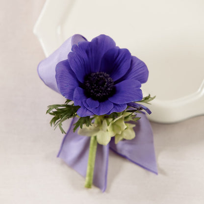 Purple Passion Boutonniere –  Fantasy Decorations And Flower Shop, Hawthorne CA