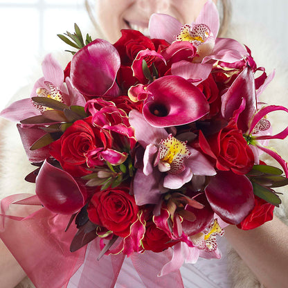 Heart of Hearts Bouquet –  Fantasy Decorations And Flower Shop, Hawthorne CA